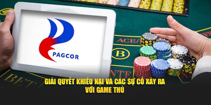 Giải quyết khiếu nại và các sự cố xảy ra với game thủ