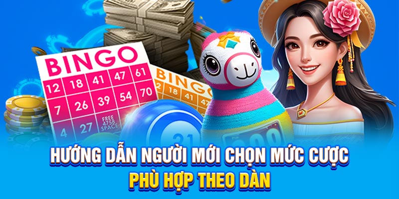 Hướng dẫn người mới chọn mức cược phù hợp theo dàn