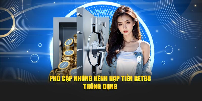 Phổ cập những kênh nạp tiền BET88 thông dụng